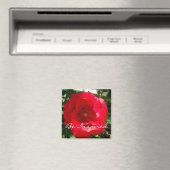 Red Bloom Inspiration Magnet (In Situ (Geschirrspüler))