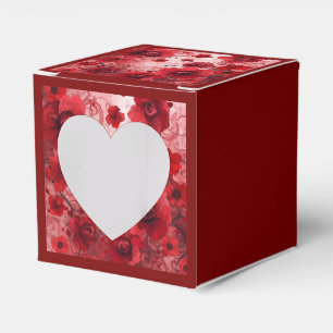 Red Bloom Symphony Geschenkschachtel