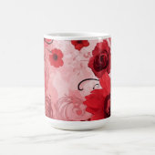 Red Bloom Symphony Kaffeetasse (Mittel)