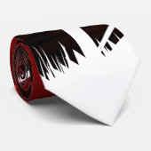 Red Blossom Krawatte (Gerollt)