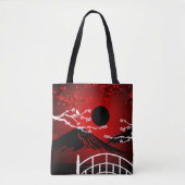 Red Blossom Tasche (Vorderseite)