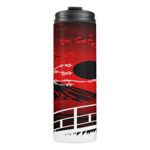 Red Blossom Thermosbecher