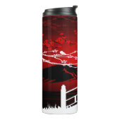 Red Blossom Thermosbecher (Nach links gedreht)
