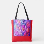 RED&BLOSSOM: Tragetasche Tasche (Rückseite)