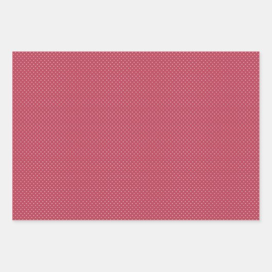 Red Blossom Whimsy 3 Geschenkpapier Set (Vorderseite 2)