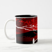 Red Blossom Zweifarbige Tasse (Links)