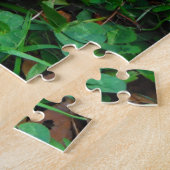 Red & Blue Baseball mit weißem Stitching Puzzle (Seite)