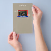 Red, Blue, Beige Eagle Scout Candy Bar Wrapper Flyer (Handgriff)