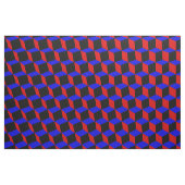 Red Blue & Black Boxes Stoff (Fat Quarter (45,7 x 55,9 cm))