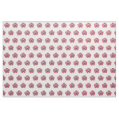 Red Blue Blume Watrecolor Zeichnend Stoff (Yard (91,4 cm))