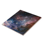 Red & Blue Carina Nebula Hubble Telescope Fliese (Seite)