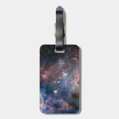 Red & Blue Carina Nebula Hubble Telescope Gepäckanhänger (Rückseite vertikal)