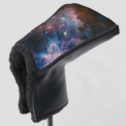 Red & Blue Carina Nebula Hubble Telescope Golf Headcover (3/4 Vorderseite)