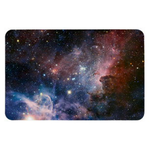 Red & Blue Carina Nebula Hubble Telescope Magnet
