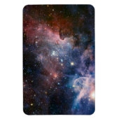 Red & Blue Carina Nebula Hubble Telescope Magnet (Vertikal)