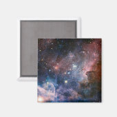 Red & Blue Carina Nebula Hubble Telescope Magnet (Vorderseite/Rückseite)