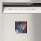 Red & Blue Carina Nebula Hubble Telescope Magnet (In Situ (Geschirrspüler))