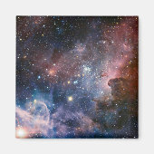 Red & Blue Carina Nebula Hubble Telescope Magnet (Vorne)