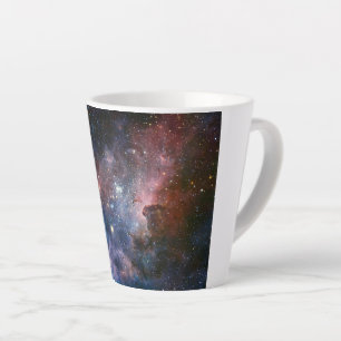 Red & Blue Carina Nebula Hubble Telescope Milchtasse