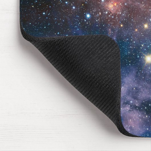 Red & Blue Carina Nebula Hubble Telescope Mousepad (Ecke)