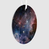 Red & Blue Carina Nebula Hubble Telescope Ornament (Vorderseite)