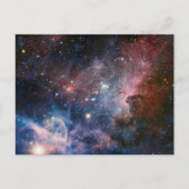 Red & Blue Carina Nebula Hubble Telescope Postkarte (Vorderseite)