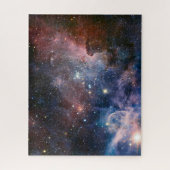 Red & Blue Carina Nebula Hubble Telescope Puzzle (Vertikal)