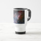 Red & Blue Carina Nebula Hubble Telescope Reisebecher (VorderseiteRechts)