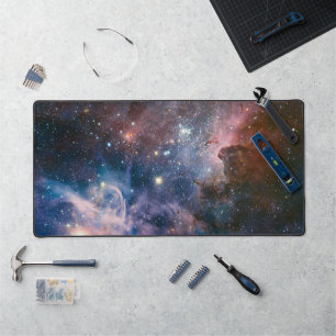 Red & Blue Carina Nebula Hubble Telescope Schreibtischunterlage