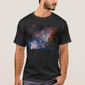 Red & Blue Carina Nebula Hubble Telescope T-Shirt (Vorderseite)