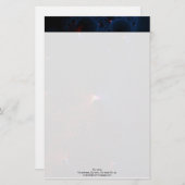 Red Blue Cells Fraktal Art Briefpapier (Vorne/Hinten)