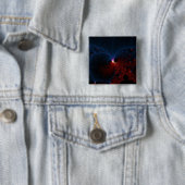 Red Blue Cells Fraktal Art Button (Beispiel)