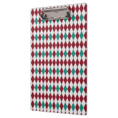 Red & Blue Diamond Glitzer Klemmbrett (Links)