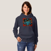 Red/Blue EMT hoodie (Vorne ganz)