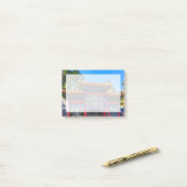 Red Blue Gate Jade Blume Post-it Klebezettel (Auf Schreibtisch)