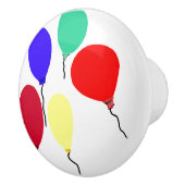 Red Blue Green Balloons Keramikknauf (Rechts)