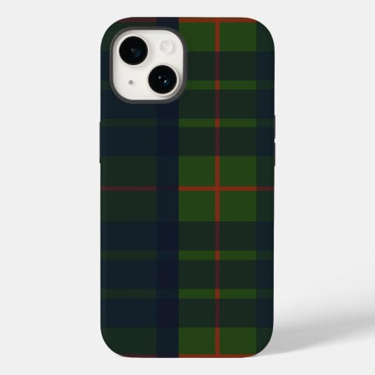 Red Blue Green Tartan Kariert schottisch Kariert Case-Mate iPhone Hülle (Rückseite)
