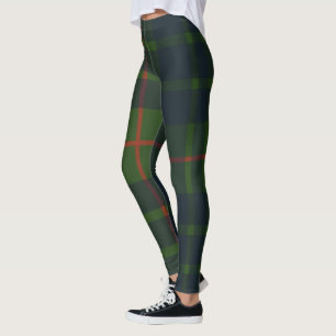 Red Blue Green Tartan Kariert schottisch Kariert Leggings