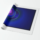 Red Blue Grosschair Wrapping Paper Geschenkpapier (Ungerollt)