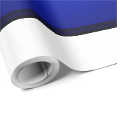 Red Blue Grosschair Wrapping Paper Geschenkpapier (Rolleneckpunkt)
