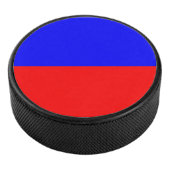 Red & Blue Hockey Puck (3/4)