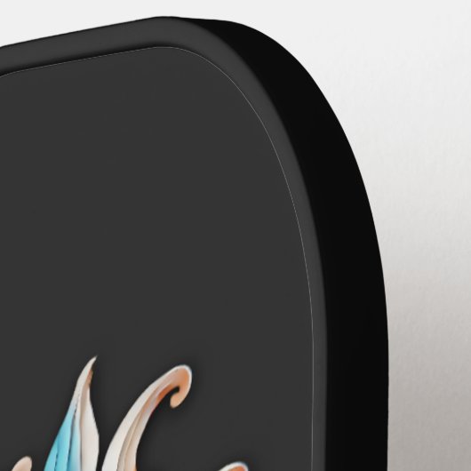 Red & Blue Koi Prosperity Yang Pickleball Schläger (Linke Seite)