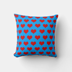 Red Blue Niedlich Cosy Moderne Romantische Herzlic Kissen