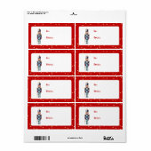 Red & Blue Nutcracker Weihnachten | Urlaub (Vorne)