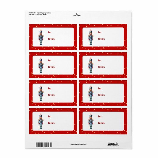 Red & Blue Nutcracker Weihnachten | Urlaub (Vorne)