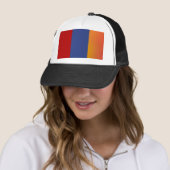 Red Blue Orange Hat Truckerkappe (Beispiel)