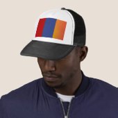Red Blue Orange Hat Truckerkappe (Beispiel)