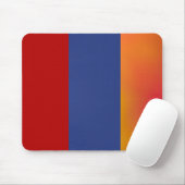 Red Blue Orange Mouse Pad Mousepad (Mit Mouse)