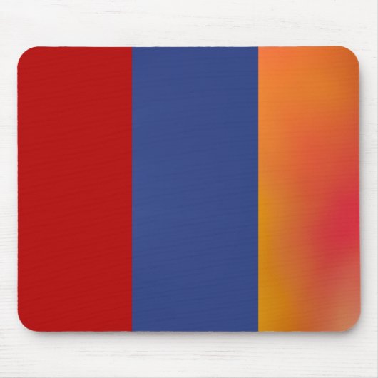 Red Blue Orange Mouse Pad Mousepad (Vorne)