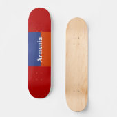 Red Blue Orange Skateboard (Vorderseite)